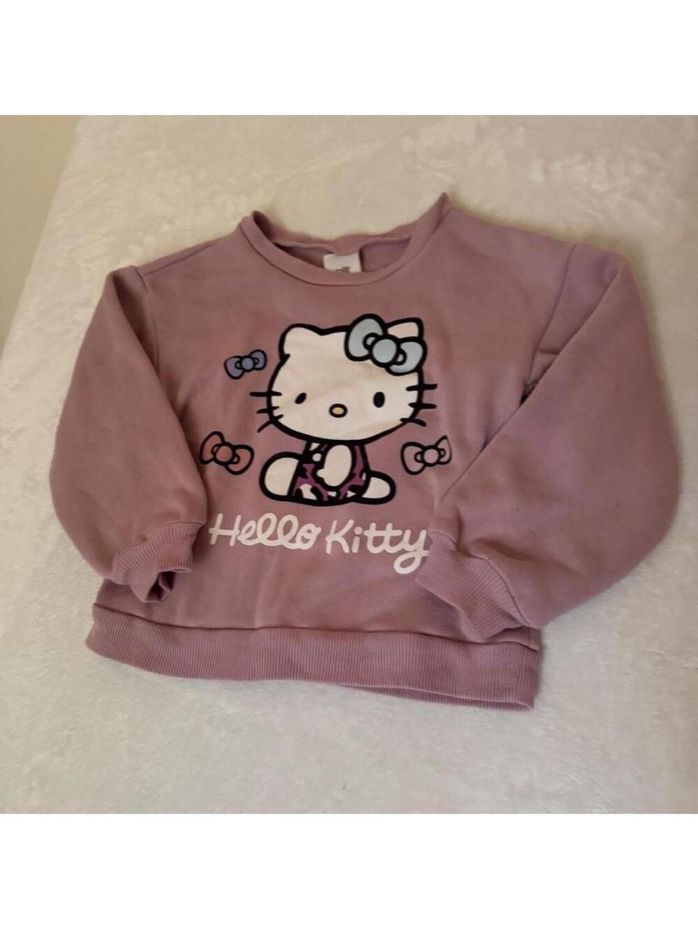 Sanrio Hello Kitty Pastel Pink Crewneck Sweatshirt size 6